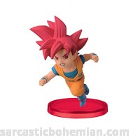 Banpresto Dragon Ball Super 2.8-Inch Super Saiyan God Son Goku World Collectable Figure Volume 2 B01943S9GK